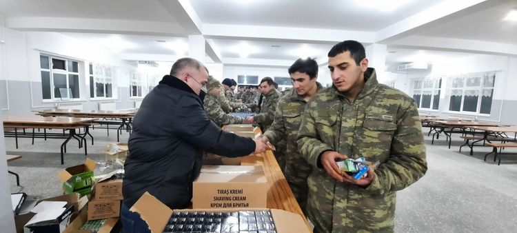 По инициативе Мехрибан Алиевой Фонд Гейдара Алиева и сеть супермаркетов Bravo начали кампанию в поддержку военнослужащих на освобожденных территориях  - ФОТО