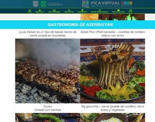 Mexikoda keçirilən virtual beynəlxalq festivalda Azərbaycanın mədəniyyəti və milli mətbəxi təqdim olunur