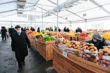 Azərbaycanda Qış Yarmarkası fəaliyyətə başlayıb - FOTO