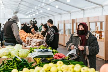 Azərbaycanda Qış Yarmarkası fəaliyyətə başlayıb - FOTO