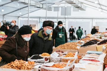 Azərbaycanda Qış Yarmarkası fəaliyyətə başlayıb - FOTO