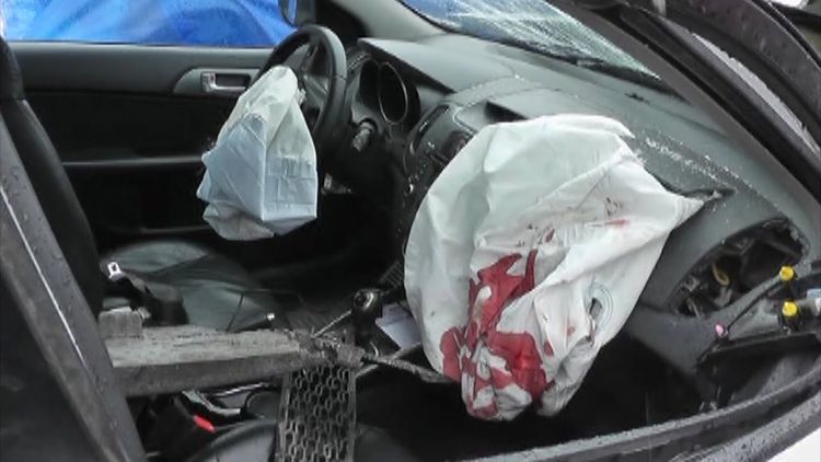 В Агджабеди столкнулись два автомобиля: мужчина погиб, его сын получил травмы