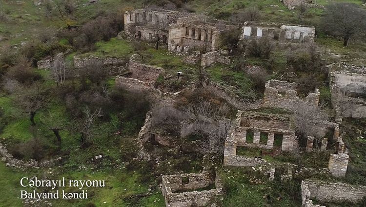 Azerbaijani MoD releases video footage of the Balyand village of Jabrayil region - VIDEO
