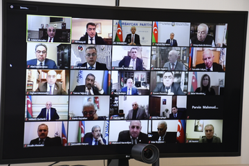YAP “Vətən müharibəsində möhtəşəm zəfər: Azərbaycanın və regionun gələcəyinə baxış” mövzusunda videokonfrans keçirib
