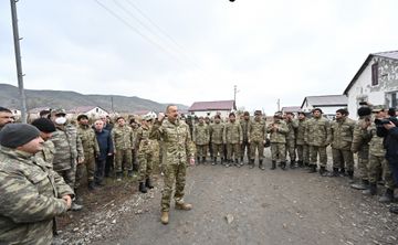 Prezident İlham Əliyev və birinci xanım Mehriban Əliyeva Qubadlı və Zəngilan rayonlarında olublar - FOTO