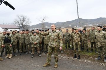 Prezident İlham Əliyev və birinci xanım Mehriban Əliyeva Qubadlı və Zəngilan rayonlarında olublar - FOTO