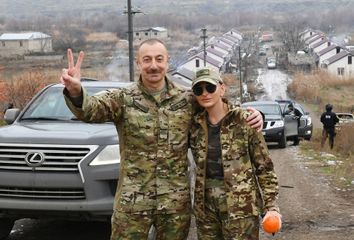 Prezident İlham Əliyev və birinci xanım Mehriban Əliyeva Qubadlı və Zəngilan rayonlarında olublar - FOTO