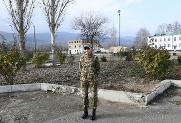 Prezident İlham Əliyev və birinci xanım Mehriban Əliyeva Qubadlı və Zəngilan rayonlarında olublar - FOTO