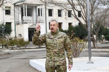 Prezident İlham Əliyev və birinci xanım Mehriban Əliyeva Qubadlı və Zəngilan rayonlarında olublar - FOTO