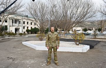 Prezident İlham Əliyev və birinci xanım Mehriban Əliyeva Qubadlı və Zəngilan rayonlarında olublar - FOTO