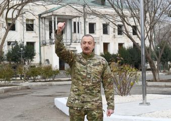 Prezident İlham Əliyev və birinci xanım Mehriban Əliyeva Qubadlı və Zəngilan rayonlarında olublar - FOTO