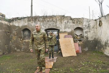 Prezident İlham Əliyev və birinci xanım Mehriban Əliyeva Qubadlı və Zəngilan rayonlarında olublar - FOTO