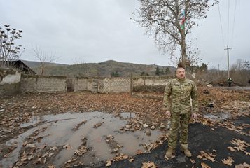 Prezident İlham Əliyev və birinci xanım Mehriban Əliyeva Qubadlı və Zəngilan rayonlarında olublar - FOTO