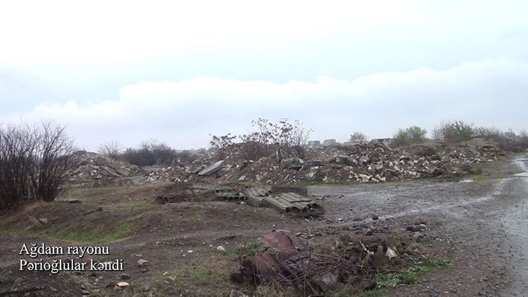 Azerbaijani MoD releases video footage of the Parioglular village of the Aghdam region - VIDEO