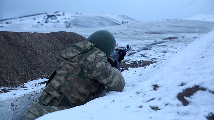Azerbaijan Army Units carry out combat firing  - VIDEO