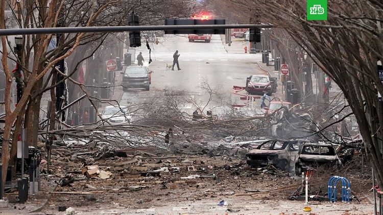 Cледователи считают, что взрыв в Нэшвилле связан с самоубийством