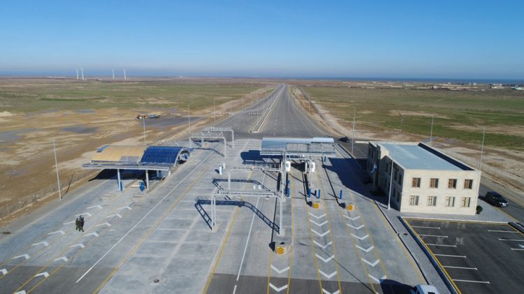First 30km section of Baku-Guba-Russian Federation state border highway put into operation