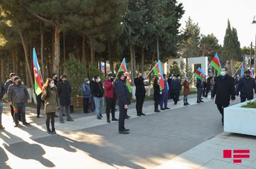Vətən müharibəsində şəhid olmuş baş leytenant Mikayıl Məmmədzadə Sumqayıtda dəfn edilib