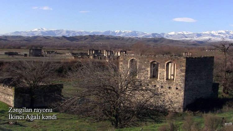 Azerbaijani MoD releases video footage of the Ikinji Aghali village of the Zangilan region - VIDEO