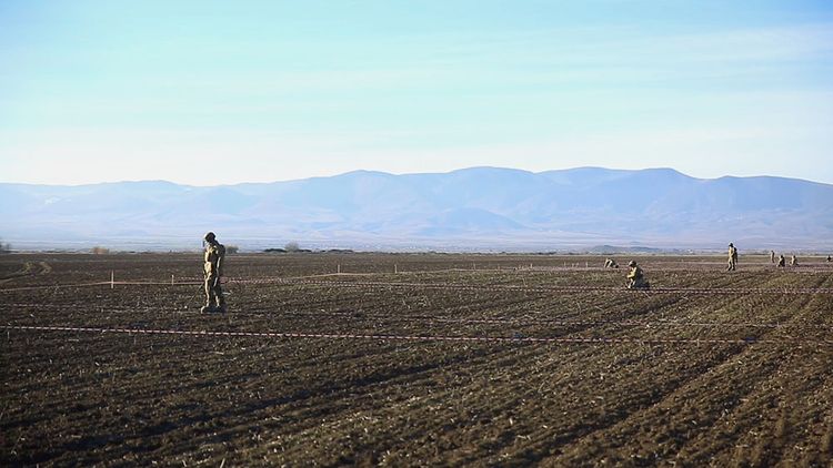 Azerbaijani and Turkish military sappers fulfill engineering support tasks - VIDEO