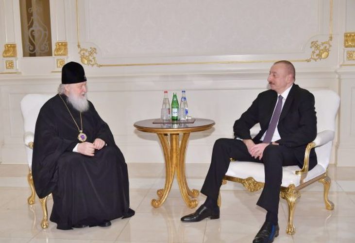 Patriarch of Moscow and all Russia congratulates President Ilham Aliyev