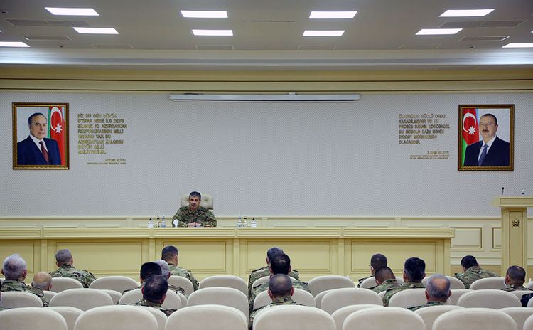 Azerbaijan Defense Minister held an official meeting