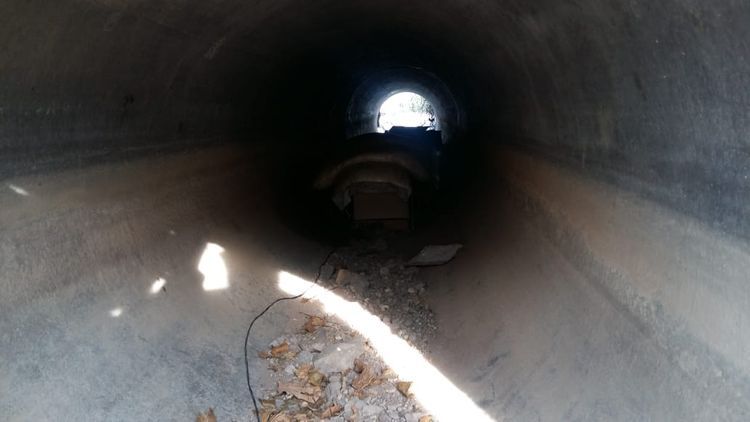 В Зангилане обнаружено подложенное врагом под мост взрывное устройство - ФОТО