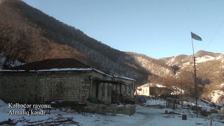 Azerbaijani MoD releases video footage from the village of Almalig of the Kalbajar region  - VIDEO