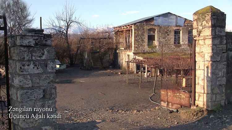 Azerbaijani MoD releases video footage of the Uchunju Aghali village of the Zangilan region - VIDEO