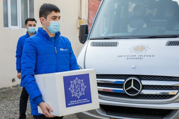 Фонд Гейдара Алиева отправил праздничные паи почти 100 тысячам семей
