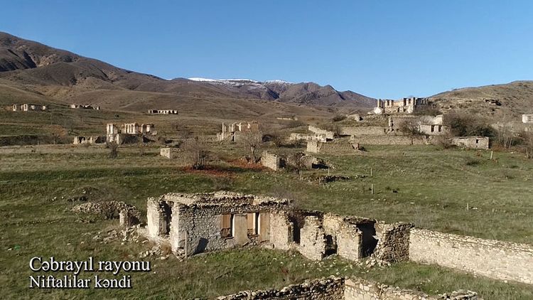 Azerbaijani MoD releases video footage of the Niftalilar village of Jabrayil region - VIDEO