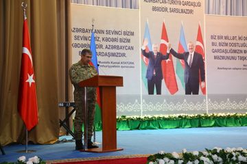 Silahlı Qüvvələrin Təlim və Tədris mərkəzində “Azərbaycan-Türkiyə qardaşlığı əbədidir, sarsılmazdır!” adlı tədbir keçirilib - FOTO - YENİLƏNİB - VİDEO