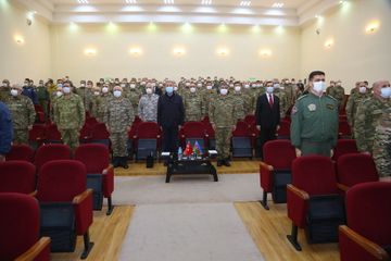 Silahlı Qüvvələrin Təlim və Tədris mərkəzində “Azərbaycan-Türkiyə qardaşlığı əbədidir, sarsılmazdır!” adlı tədbir keçirilib - FOTO - YENİLƏNİB - VİDEO