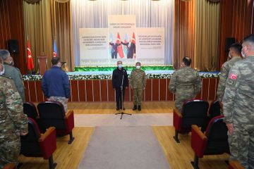Armed Forces Training and Education Center holds an event entitled "The Azerbaijani-Turkish brotherhood is eternal and indestructible!" - PHOTO