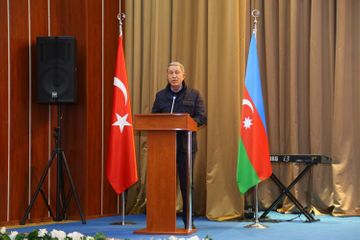 Armed Forces Training and Education Center holds an event entitled "The Azerbaijani-Turkish brotherhood is eternal and indestructible!" - PHOTO