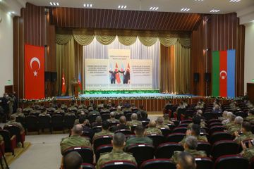 Armed Forces Training and Education Center holds an event entitled "The Azerbaijani-Turkish brotherhood is eternal and indestructible!" - PHOTO