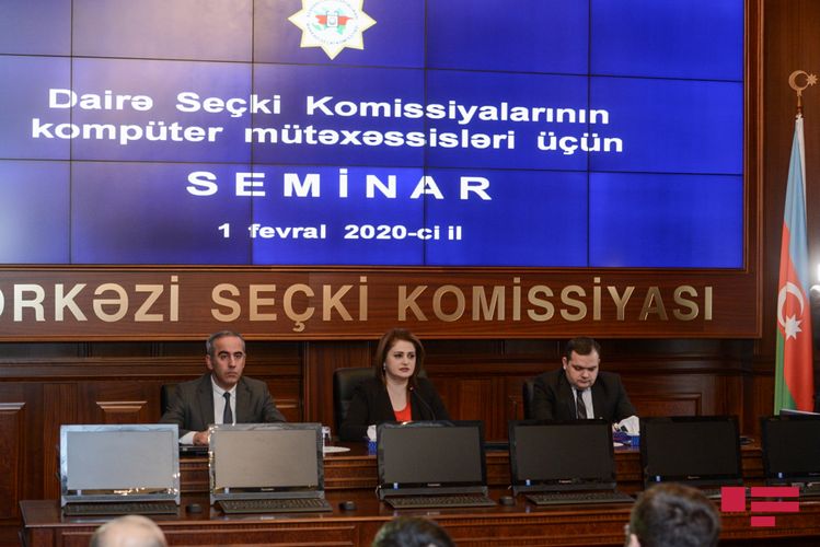 MSK dairə seçki komissiyalarının IT mütəxəssisləri üçün seminarlara başlayıb