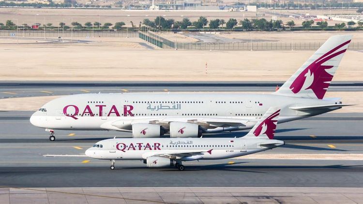 Qatar Airways приостановил рейсы в Китай