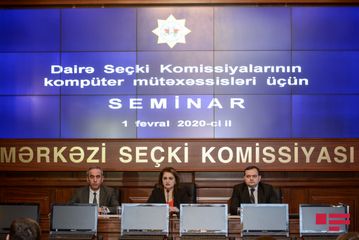 MSK dairə seçki komissiyalarının IT mütəxəssisləri üçün seminarlara başlayıb