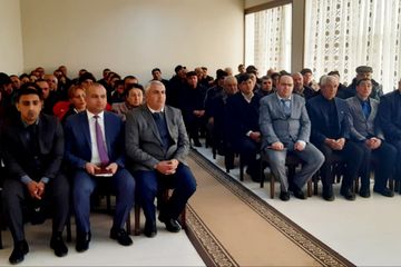 ®Siyavuş Novruzovun seçicilərlə növbəti görüşləri Babək rayonunun Sirab, Qahab və Naxışnərgiz kəndlərində olub