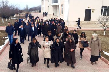 ®Siyavuş Novruzovun seçicilərlə növbəti görüşləri Babək rayonunun Sirab, Qahab və Naxışnərgiz kəndlərində olub