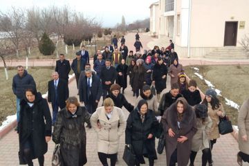 ®Siyavuş Novruzovun seçicilərlə növbəti görüşləri Babək rayonunun Sirab, Qahab və Naxışnərgiz kəndlərində olub