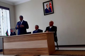 ®Siyavuş Novruzovun seçicilərlə növbəti görüşləri Babək rayonunun Sirab, Qahab və Naxışnərgiz kəndlərində olub