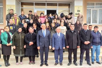 ®Siyavuş Novruzovun seçicilərlə növbəti görüşləri Babək rayonunun Sirab, Qahab və Naxışnərgiz kəndlərində olub