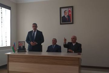 ®Siyavuş Novruzovun seçicilərlə növbəti görüşləri Babək rayonunun Sirab, Qahab və Naxışnərgiz kəndlərində olub