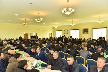 ® Siyavuş Novruzov Babək rayonunun Cəhri kəndində seçicilərlə görüşüb