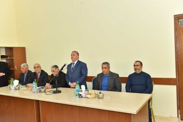 ® Siyavuş Novruzov Babək rayonunun Cəhri kəndində seçicilərlə görüşüb