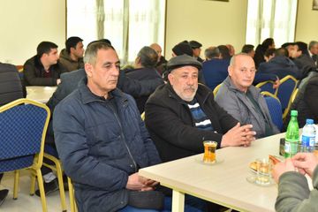 ® Siyavuş Novruzov Babək rayonunun Cəhri kəndində seçicilərlə görüşüb