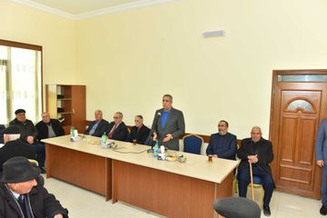 ® Siyavuş Novruzov Babək rayonunun Cəhri kəndində seçicilərlə görüşüb