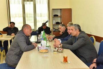 ® Siyavuş Novruzov Babək rayonunun Cəhri kəndində seçicilərlə görüşüb